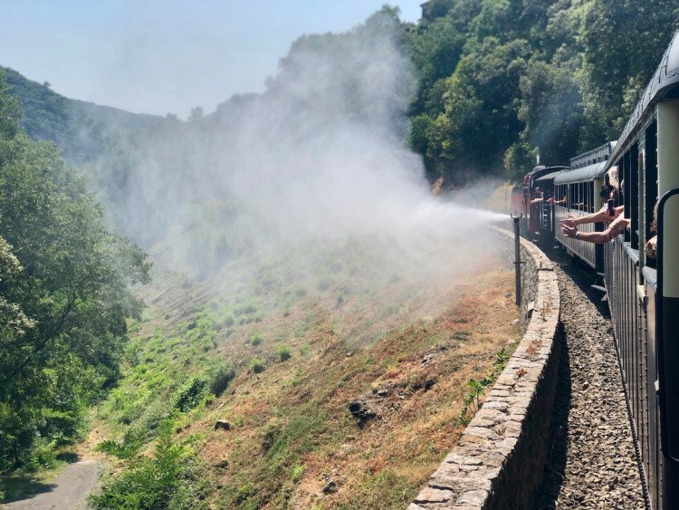 Le petit train à vapeur des Cévennes