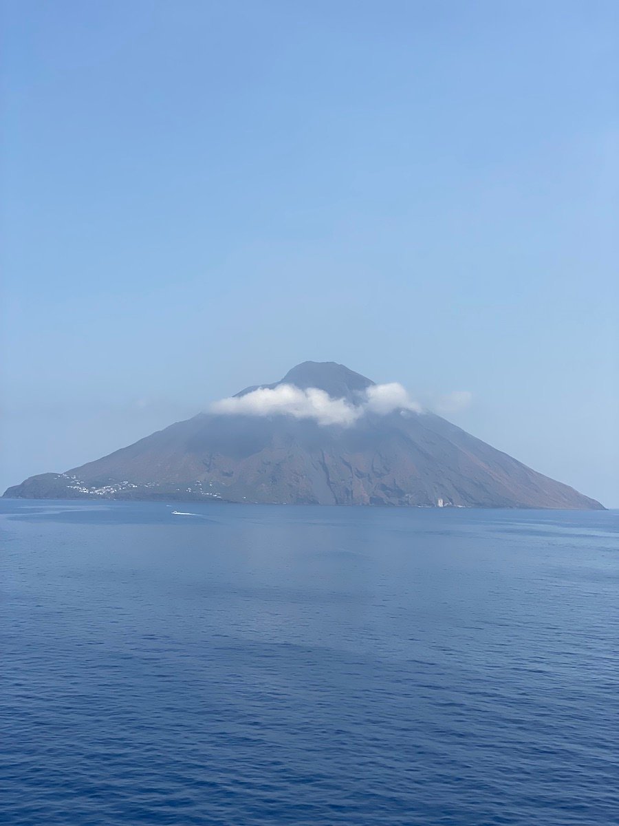 croisière en Méditerranée volta vue du bateau